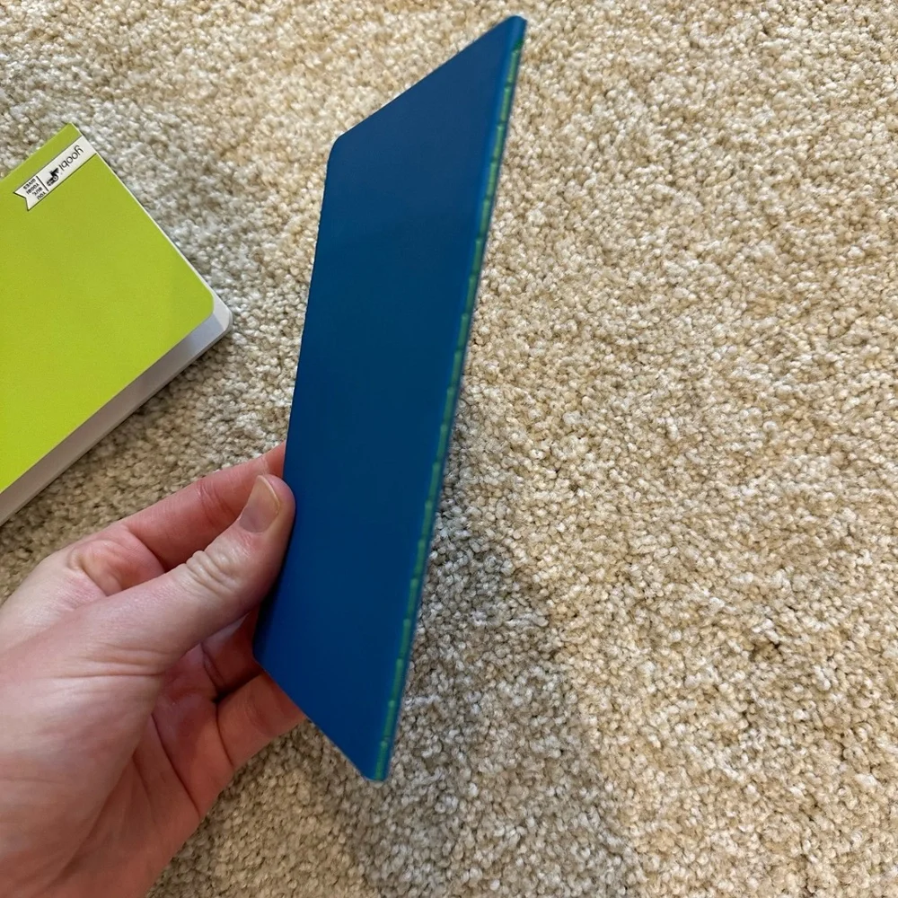 Mini Colorful Notebooks Set - Green and Blue
